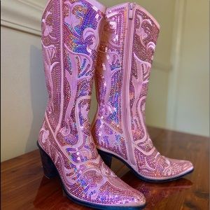 Pink Cowboy Boots